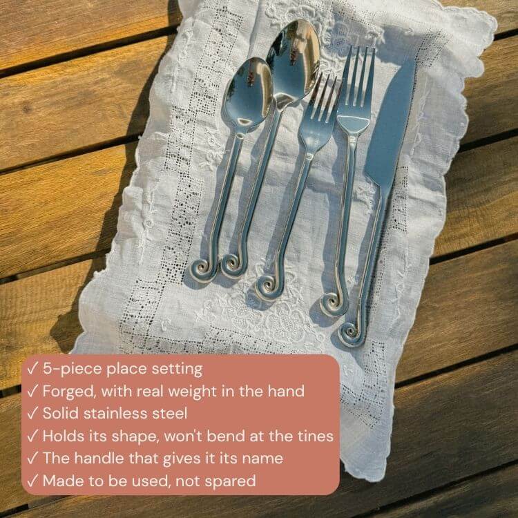 The Heirloom Cutlery, 5-piece