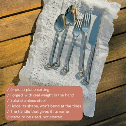 The Heirloom Cutlery, 5-piece